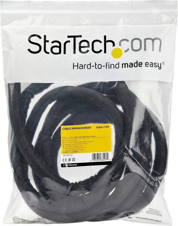 Produktbild StarTech Cable Management Sleeve (Kabelschlauch, 460 cm)