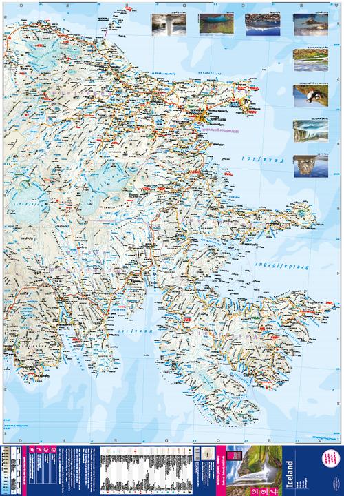 Image du produit Carte d'Islande / Iceland (1:425.000)
