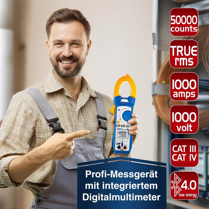 Produktbild Peaktech P 1670 Stromzangenmessgerät (CAT II 1000V, CAT III 600V)