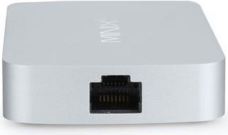 Actual product image Minix Neo-C Silver (USB-C, 3 ports)