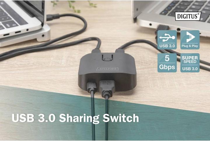 Actual product image Digitus USB 3.0 Sharing Switch
