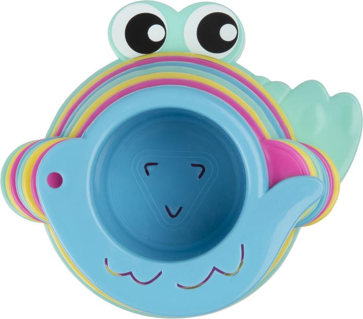 Actual product image Playgro Stacking beaver crocodile -pastel colors