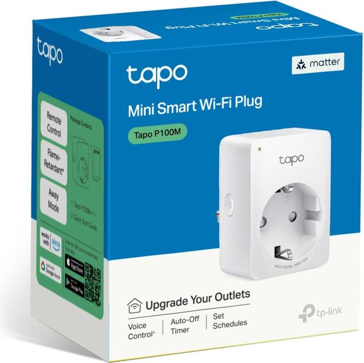 Actual product image TP-Link Mini Smart Wi-Fi Socket Matter