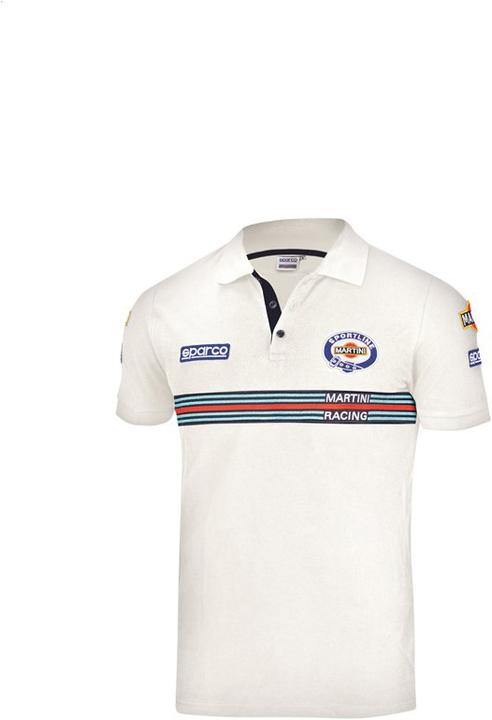 Produktbild Sparco Martini Racing Polo Shirt Replica Patches (S)