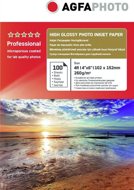 Produktbild AGFAPHOTO Professional Photo Paper (260 g/m², 10 x 15 cm, 1 x)