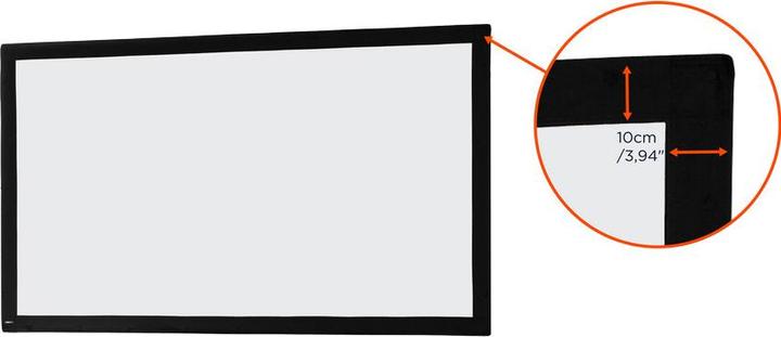 Produktbild Celexon Tuch für Faltrahmen Leinwand (183", 16:9)