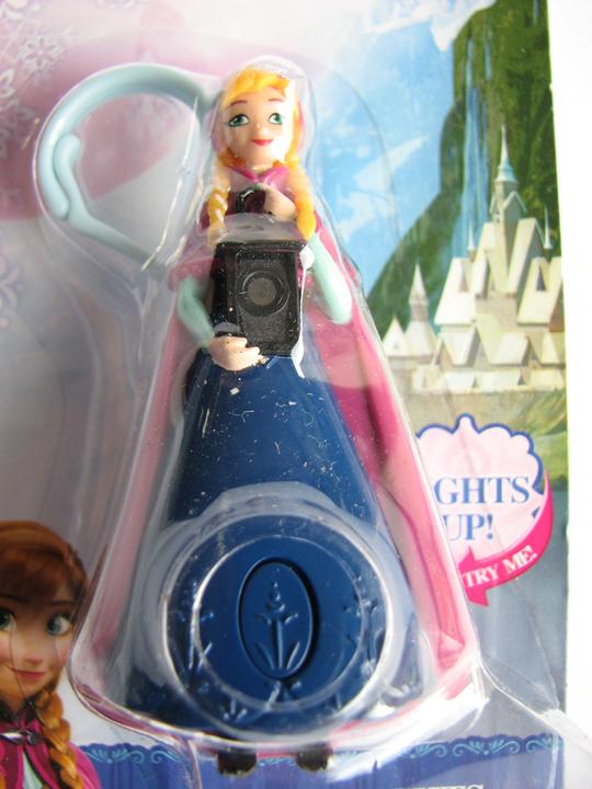 Immagine prodotto Jakks Pacific Anna Frozen Schlüsselanhänger-Taschenlampe 89255