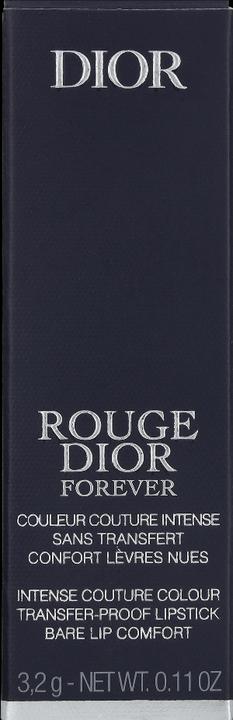 Actual product image Dior Rouge Forever (647 Forever Feminine)