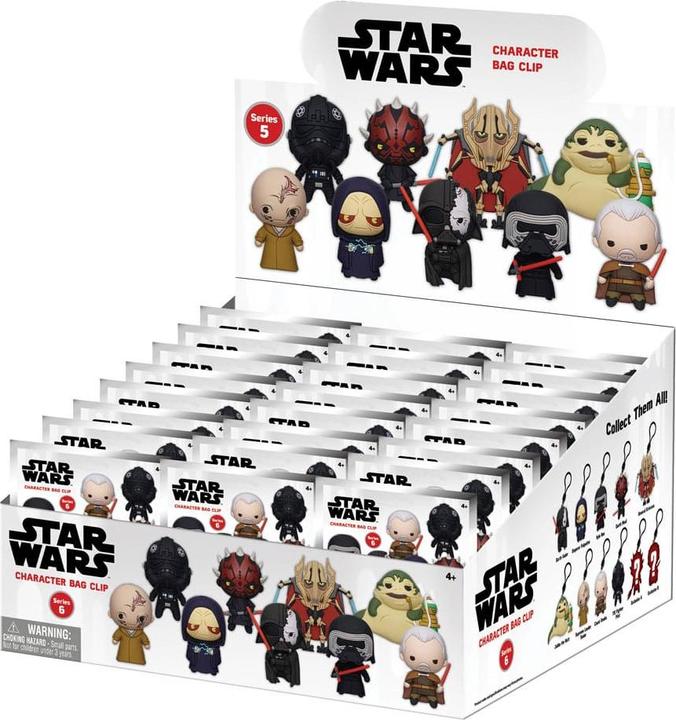 Actual product image Monogram Int. Star Wars PVC bag tags Year of the Dark Side Series 1 Display (24)