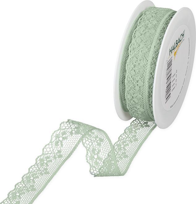 Immagine prodotto Halbach Nastro di pizzo, menta chiaro (Nastro da regalo)