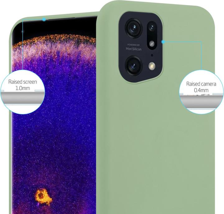 Actual product image Cadorabo TPU Candy Case for Oppo FIND X5 PRO (Oppo Find X5 Pro)