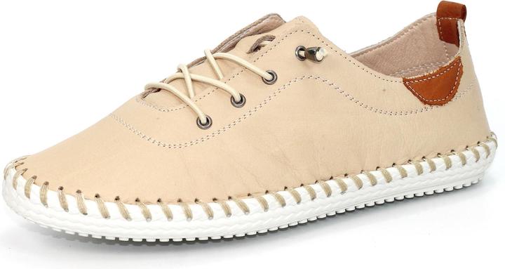 Lunar Leinenschuhe St Ives Leder