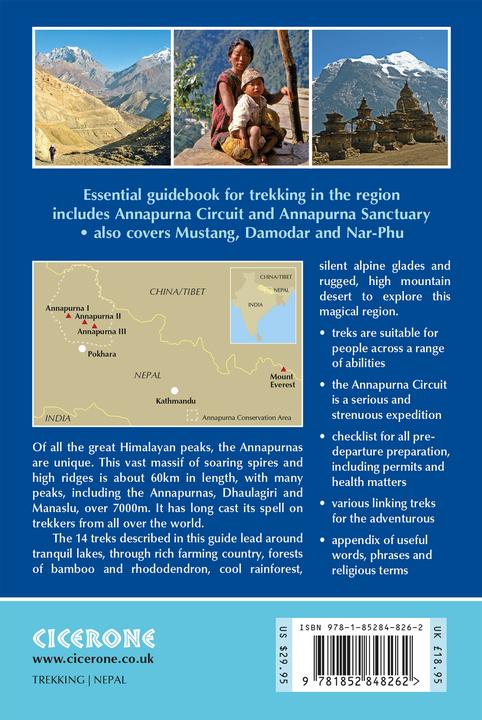 Produktbild Annapurna: 14 Treks Including the Annapurna Circuit and Sanctuary (International Trekking) ( (Englisch, Bob Gibbons, SiAcn, 2022)