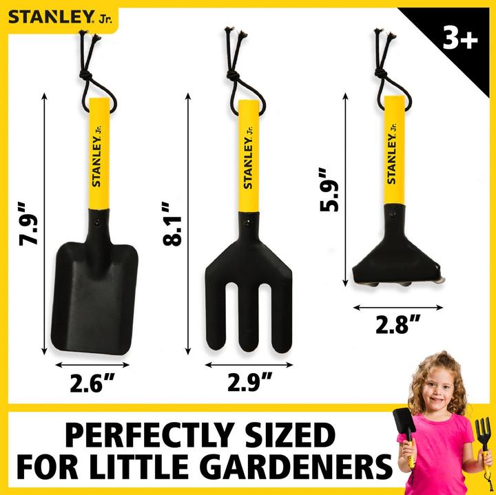 Actual product image Stanley Jr Garden tools set