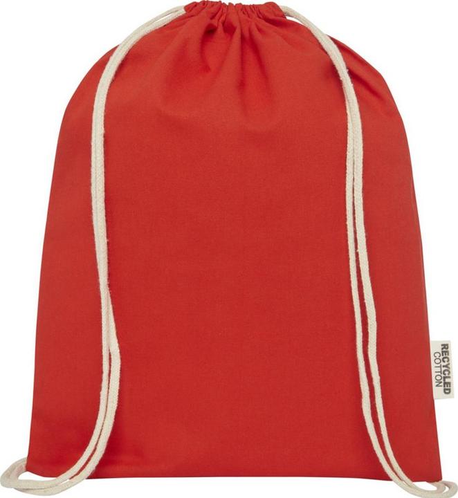 Actual product image Generic Oregon Recycled Cotton Drawstring Bag