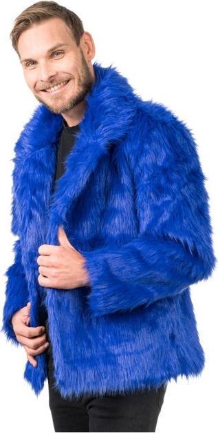 Produktbild Chaks Jacke - Kunstfell: Blau (XL)