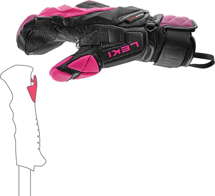 Produktbild Leki WCR Venom SL 3D Mitt (S)