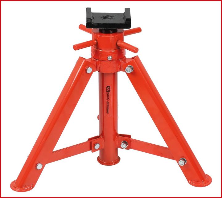 Produktbild KS Tools Stahl-Spindel-Unterstellbock, 12t, 456-710mm