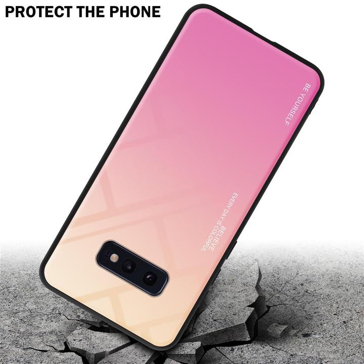 Actual product image Cadorabo TPU 2 colors glass cover (Samsung Galaxy S10e)