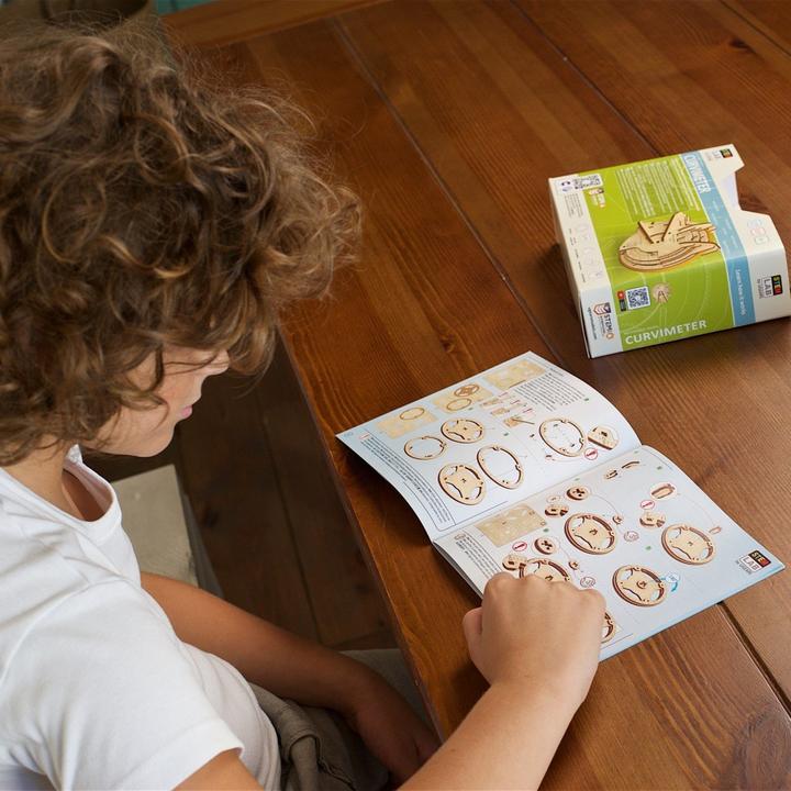 Actual product image Ugears The curvimeter
