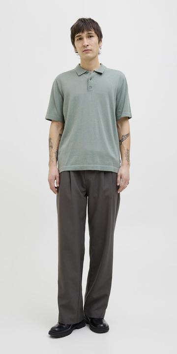 Actual product image Jack & Jones Jjeemil Knit Relaxed Polo Ss Sn (XS)