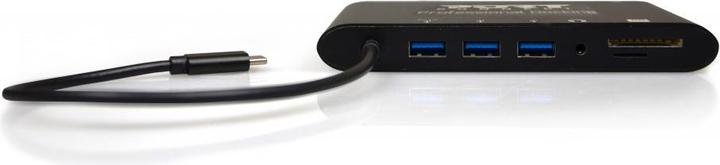 Produktbild Port Designs Docking Station Travel (USB-C, 6 Ports)