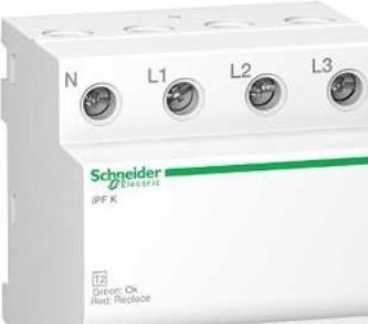 Immagine prodotto APC SE Schneider A9L15688 Scaricatore di sovratensione iPF K 40, tipo 2, 3P+N, Imax 40kA,In 15kA