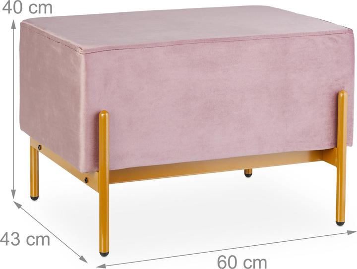 Actual product image Relaxdays Bench (60 cm)