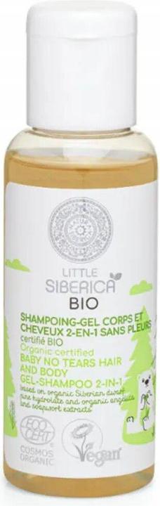 Actual product image Natura Siberica Gel douche - Shampoing Sans Pleurs Corps et Cheveux certifié BIO 50 ml (50 ml)