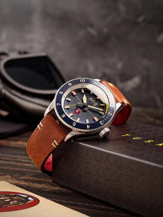 Image du produit AVI-8 AV-4103-02 Tuskegee Airmen Limited Edition Montre Homme 40mm 5ATM (Montre analogique, 40 mm)