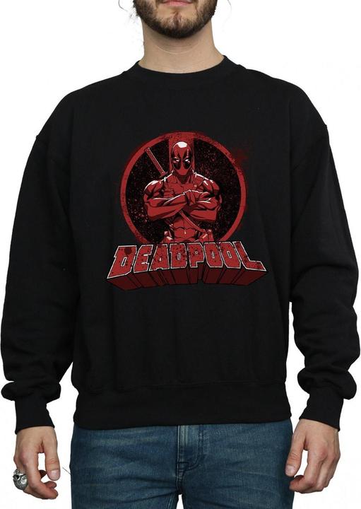 Produktbild Deadpool Crossed Arms Logo Sweatshirt (XXL)