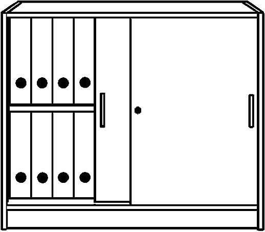 Actual product image kaiserkraft Tino (820 x 42 x 100 cm)