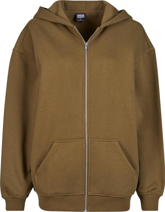Urban Classics Ladies Oversized Zip Hoody - 17910