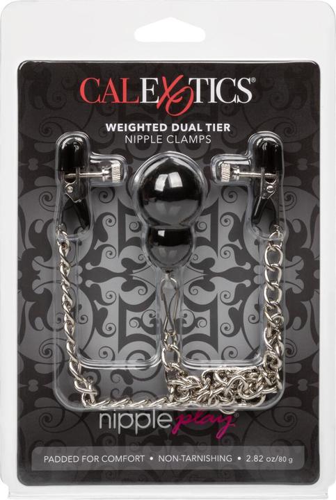 Actual product image CalExotics Weighted Nipple Clamps