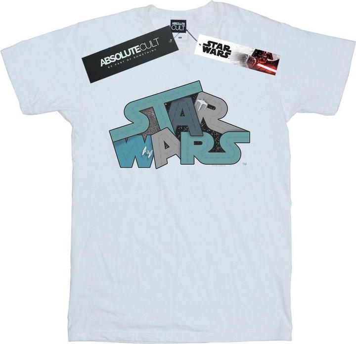 Star Wars Death Star Jumble Logo TShirt (L)