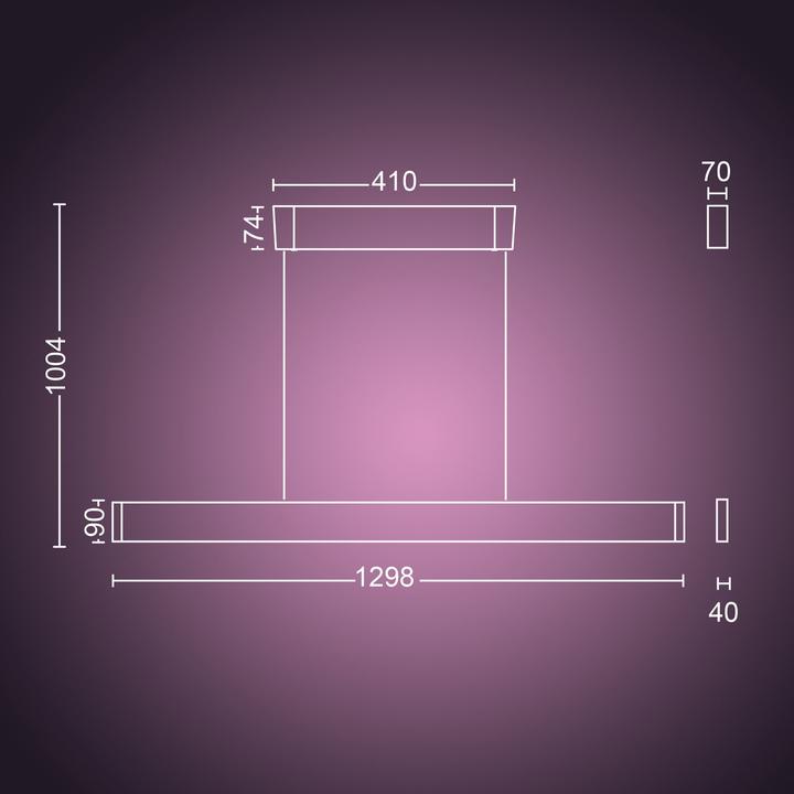 Image du produit Philips Hue Ensis (4750 lm)