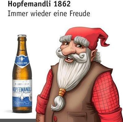 Produktbild Brauerei Baar Baarer Hopfemandli 1862 Original Kiste / (24 x 33 cl)