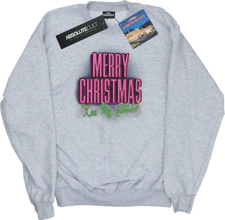 National Lampoon´s Vacation National Lampoon's Christmas Vacation Kiss My Ass Sweatshirt (3XL)
