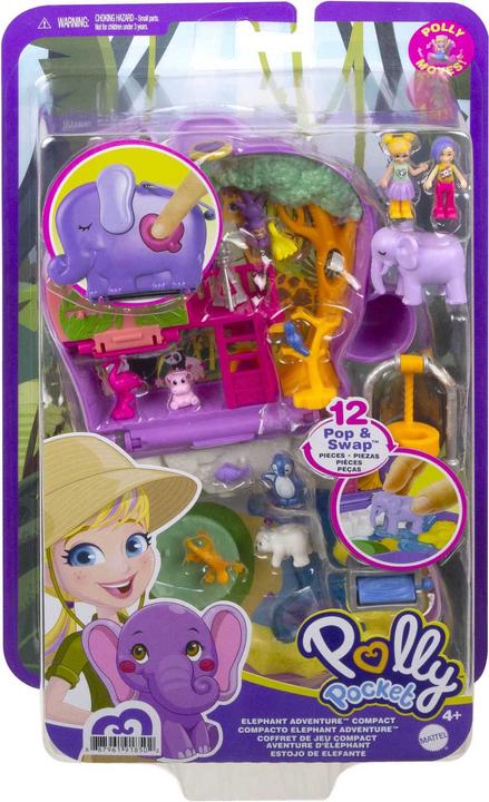 Produktbild Polly Pocket - Elefantenabenteuer Kompakt