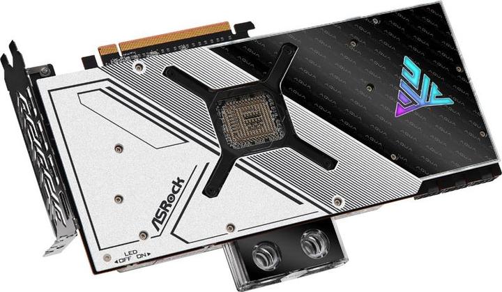 Image du produit AsRock Carte graphique Radeon RX 7900 XTX Aqua OC - 24 Go GDDR6, HDMI, 3x DP (24 Go)