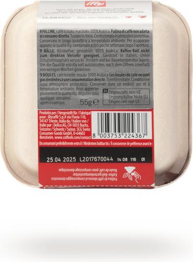 Actual product image CoffeeB Illy Espresso Classico (9 x Port.)