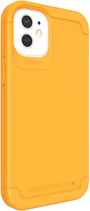 Actual product image Zagg GEAR4 D3O Wembley Palette Apple iPhone 12 mini Saffron Yellow, Cover, Apple, iPhone 12 mini, 13.7... (Apple iPhone 12, Apple iPhone 12 mini)
