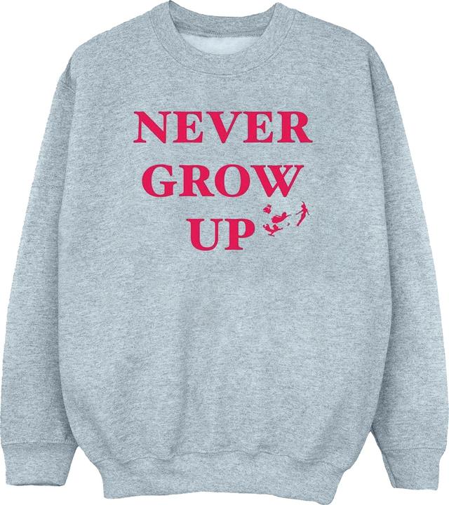 Disney Peter Pan Never Grow Up Sweatshirt