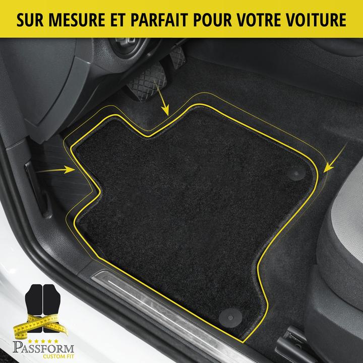 Produktbild Walser Fussmatten für Citroen C8 vorne BJ 09/2002 - heute (1 Fussmatte)