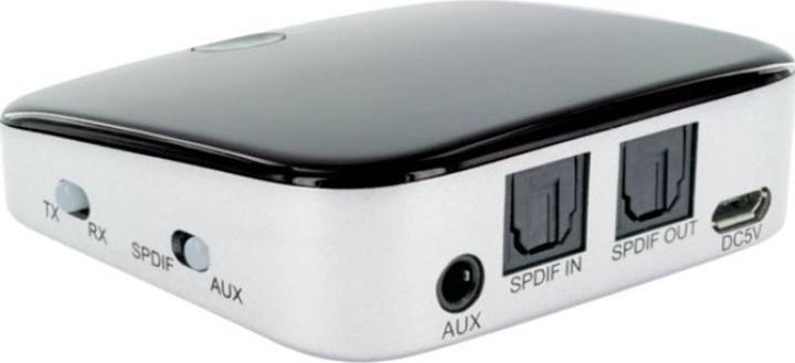 Produktbild Schwaiger Bluetooth 4.1 LiPo Schwartz/Silber (Sender & Empfänger)