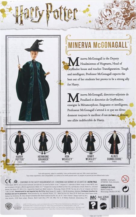 Produktbild Die Kammer des Schreckens Professor McGonagall Puppe