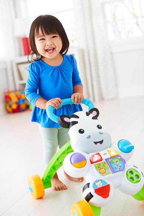 Actual product image Fisher-Price Learn with Me Zebra Walker