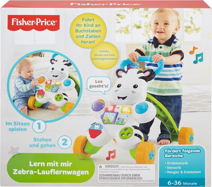 Actual product image Fisher-Price Learn with Me Zebra Walker