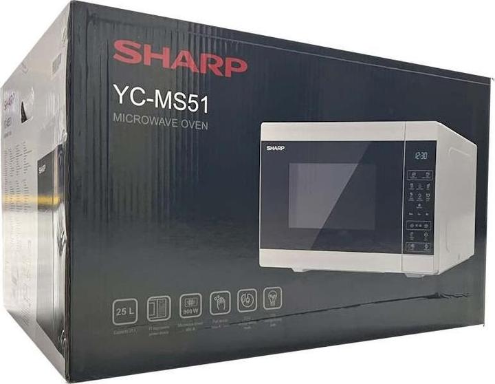 Actual product image Sharp YC-MS51E-W (25 l)
