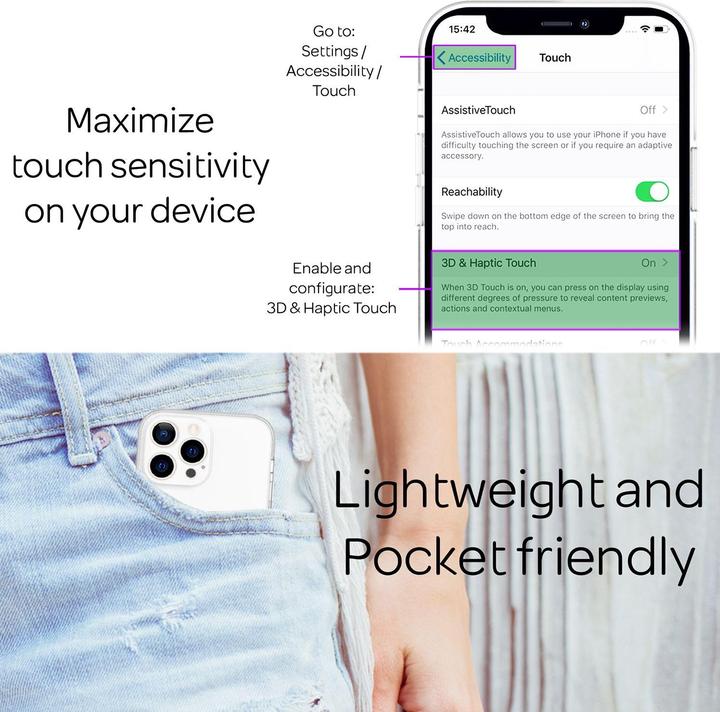 Immagine prodotto Nalia Custodia per cellulare a 360 gradi (Apple iPhone 13 Pro Max)